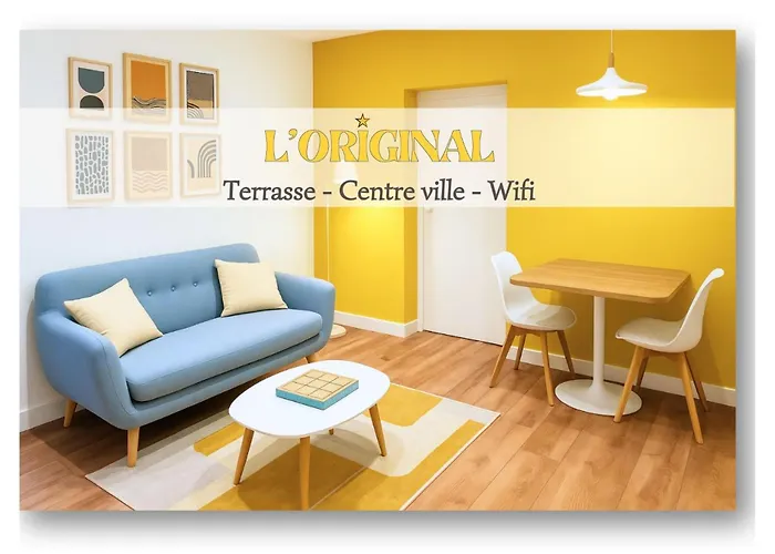 Contemporain Avec Terrasse - Plein Centre Ville